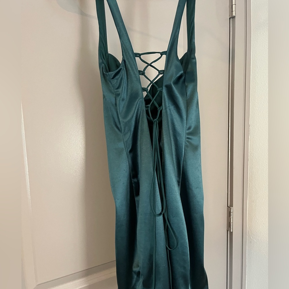 lucy in the sky green dress